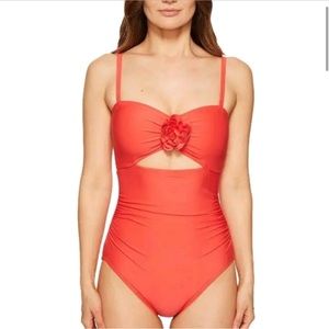 Kate Spade cutout one piece swimsuit